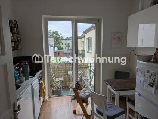 Wohnung zur Miete Tauschwohnung 595 € 2,5 Zimmer 57 m² 3. Geschoss Ottensen Altona 22763