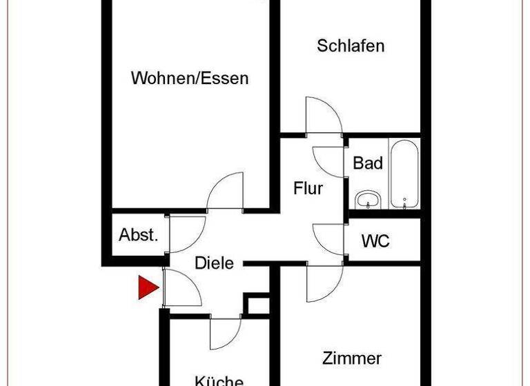 Wohnung zum Kauf 290.000 € 3 Zimmer 75 m² 2. Geschoss frei ab 01.01.2029 St Bernhardt Esslingen 73732