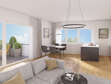 Penthouse zum Kauf - Erstbezug provisionsfrei 493.900 € 3 Zimmer 114,7 m² Dachgeschoss, 2. Geschoss frei ab sofort Kuchenheim Euskirchen 53881