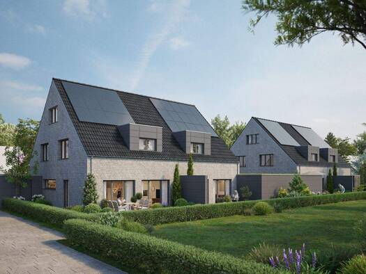 Doppelhaushälfte zum Kauf - Erstbezug 485.685 € 4 Zimmer 123,9 m² 254 m² Grundstück frei ab sofort Wietesch/Schleupe Rheine 48432