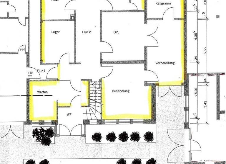 Bürofläche zur Miete 600 € 8 Zimmer Neuenwege Varel / Neuenwege 26316