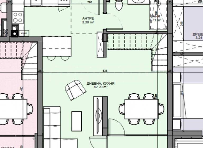 Studio zum Kauf 378.504 € 3 Zimmer 210,3 m² Borovets