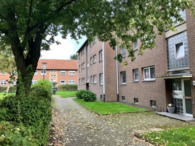 Wohnung zur Miete nur mit Wohnberechtigungsschein 369 € 3,5 Zimmer 69 m² 1. Geschoss frei ab 01.05.2026 Schlägel-und-Eisen-Straße 25 Neukirchen Neukirchen-Vluyn 47506
