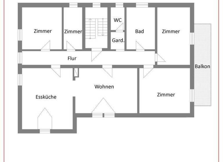 Wohnung zur Miete 960 € 5 Zimmer 142 m² Baierbach 84171