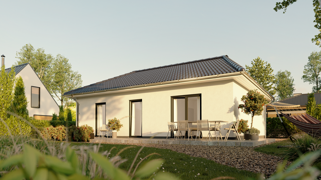 Bungalow zum Kauf provisionsfrei als Kapitalanlage geeignet 129.000 € 2 Zimmer 40 m² 411 m² Grundstück Friedrichsthal Schwerin 19057