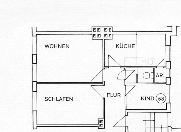Sonstiges zum Kauf als Kapitalanlage geeignet 250.000 € 2,5 Zimmer 60 m² Wandsbek Hamburg 22049