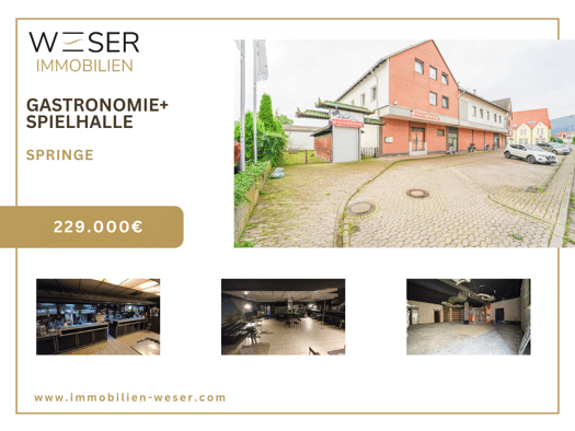 Restaurant zum Kauf 229.000 € 347 m² Gastrofläche 347 m² Grundstück Springe Springe 31832