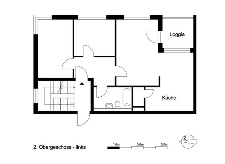 Wohnung zur Miete 690 € 3 Zimmer 75,4 m² 2. Geschoss frei ab 01.06.2026 Dr.-Alex-Schönberg-Str. 36 Rethen Laatzen 30880