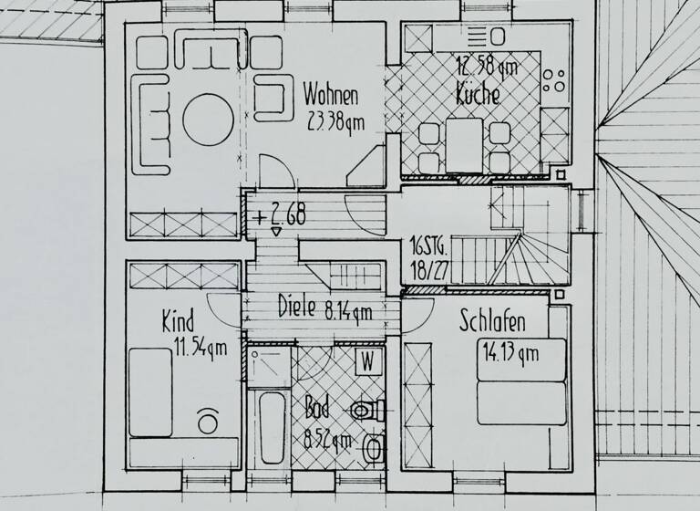 Wohnung zur Miete 550 € 3 Zimmer 78,3 m² frei ab 15.05.2026 Siersburg Rehlingen-Siersburg 66780