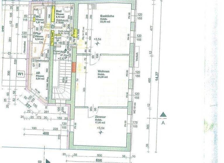 Wohnung zur Miete 439 € 2 Zimmer 1. Geschoss frei ab 01.07.2026 Haugsdorf 2054