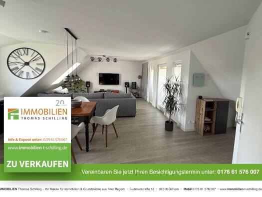 Wohnung zum Kauf 379.000 € 3 Zimmer 95 m² 3. Geschoss Braunschweig 38114