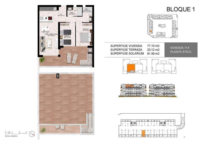 Penthouse zum Kauf - Erstbezug provisionsfrei 334.000 € 3 Zimmer 77 m² Torrevieja