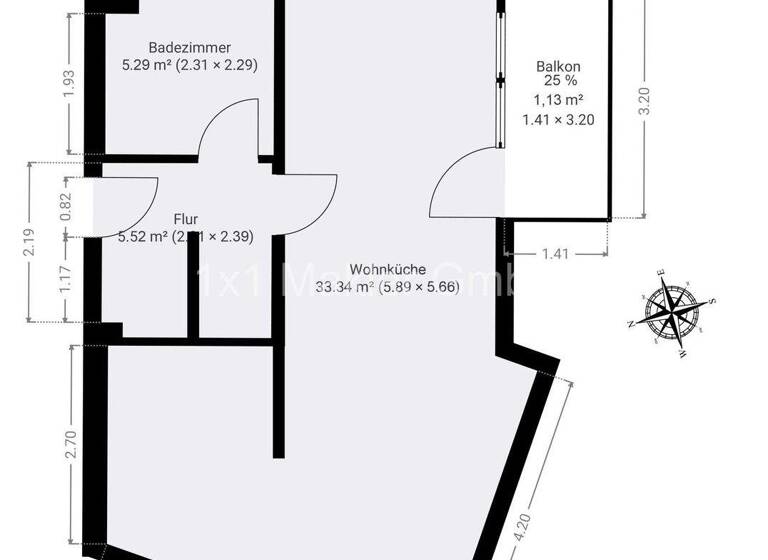 Wohnung zur Miete 540 € 1,5 Zimmer 45 m² frei ab 01.07.2026 Leopold-Spreer-Str. 5 Putbus 18581