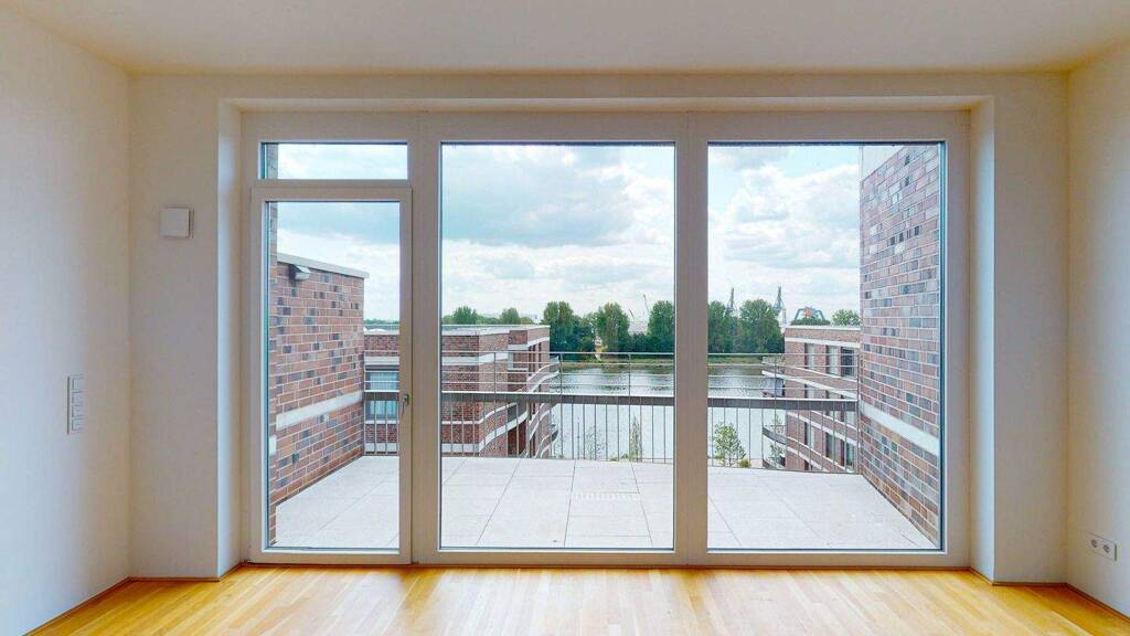 Wohnung zur Miete 1.400 € 3 Zimmer 96,9 m² 4. Geschoss frei ab 01.04.2026 Kommodore-Johnsen-Boulevard 40 Handelshäfen Bremen 28217