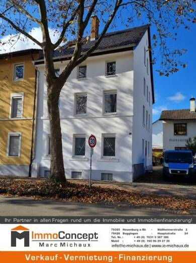Wohnung zur Miete 1.200 € 3 Zimmer 74 m² 2. Geschoss Bahnhofstr. 10 Lörrach Lörrach 79539