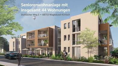 Wohnung zum Kauf - Erstbezug provisionsfrei 389.642 € 3 Zimmer 83,7 m² 1. Geschoss Kirrlach Waghäusel 68753