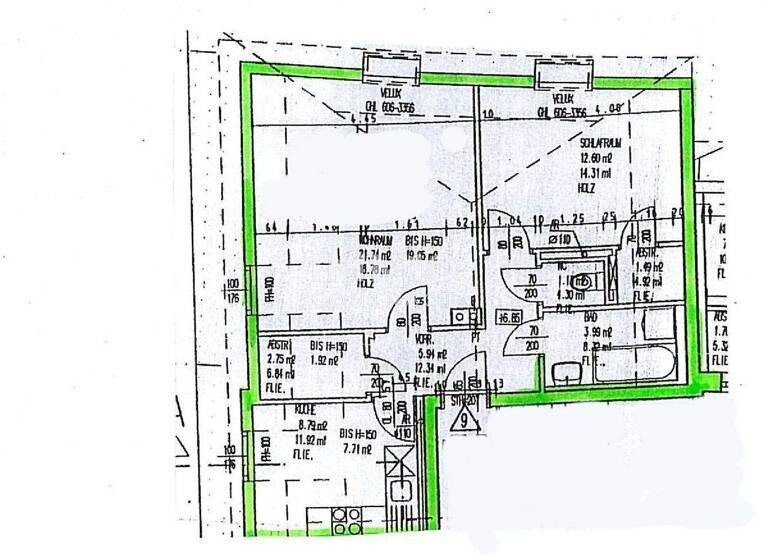 Wohnung zur Miete 374 € 2 Zimmer 58,5 m² 1. Geschoss Sankt Leonhard Graz 8010