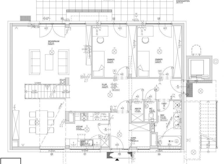 Wohnung zum Kauf 1.100.000 € 4 Zimmer 135,3 m² EG Wien 1230