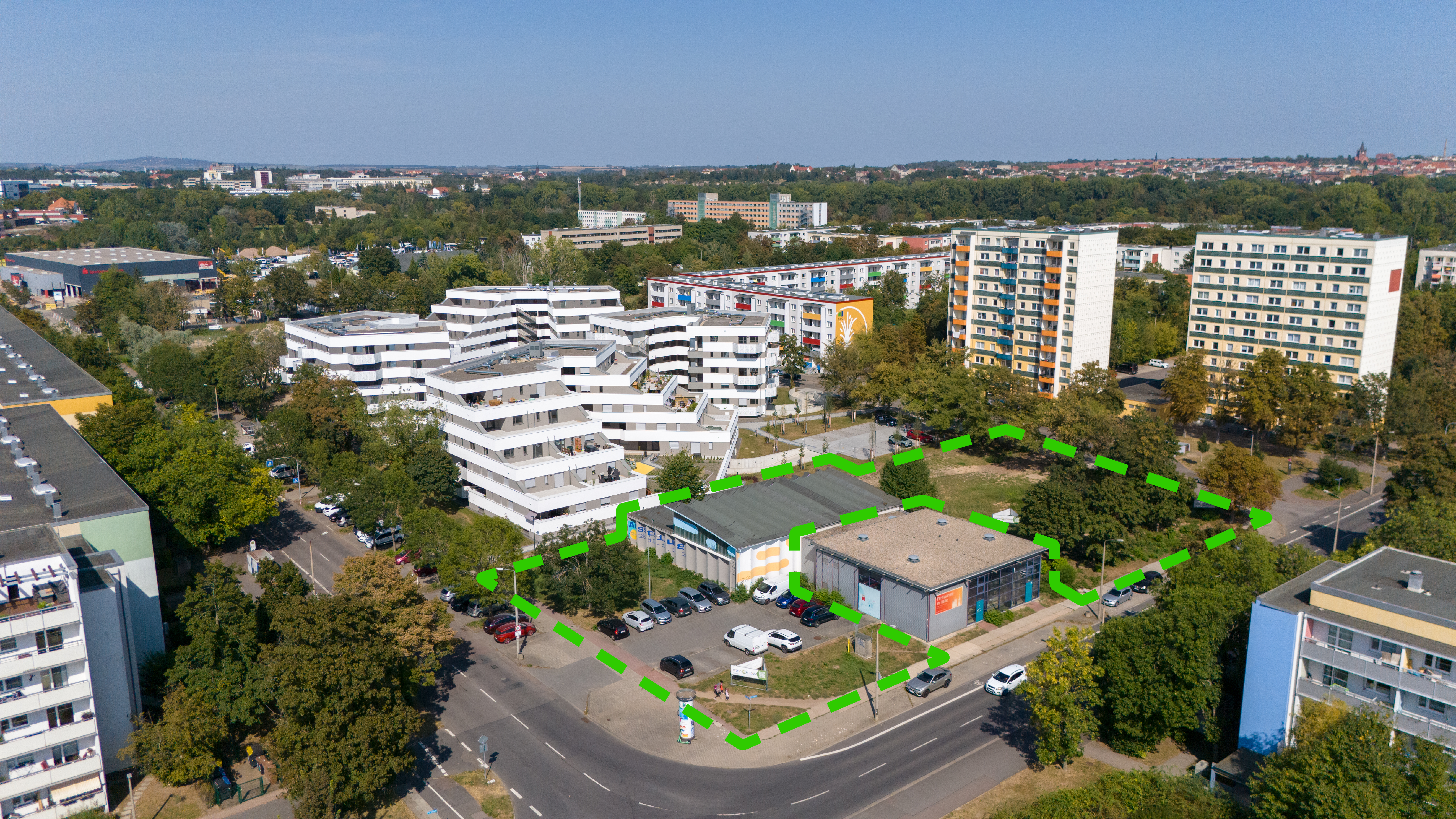 Grundstück zum Kauf 726.000 € 3.654 m²<br/>Grundstück Nördliche Neustadt Halle (Saale)