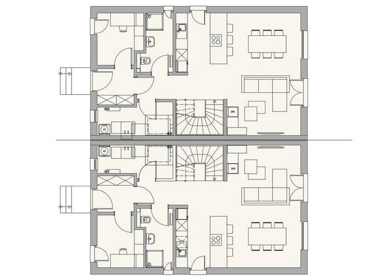Doppelhaushälfte zum Kauf 657.875 € 5 Zimmer 123,4 m² 257 m² Grundstück Mitterlern Berglern 85459