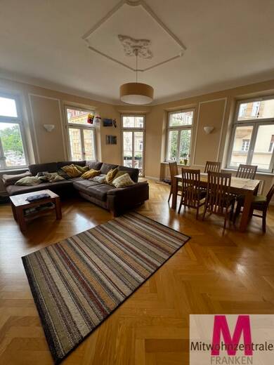 Wohnung zur Miete Wohnen auf Zeit 1.790 € 3 Zimmer 100 m² frei ab sofort Innenstadt Fürth 90762