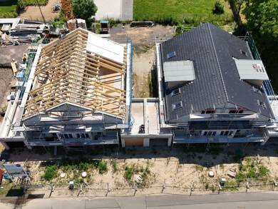 Doppelhaushälfte zum Kauf - Erstbezug provisionsfrei 379.500 € 5 Zimmer 143,1 m² 324,1 m² Grundstück Seehausen Leipzig 04356