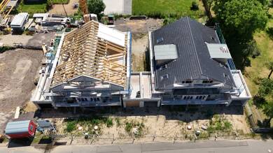 Doppelhaushälfte zum Kauf - Erstbezug provisionsfrei 379.500 € 5 Zimmer 143,1 m² 324,1 m² Grundstück Seehausen Leipzig 04356