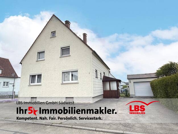 Einfamilienhaus zum Kauf 215.000 € 6 Zimmer 128 m² 758 m² Grundstück frei ab sofort Stetten Stetten am kalten Markt 72510
