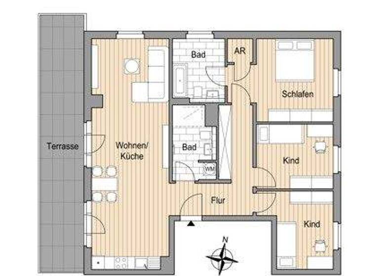 Wohnung zur Miete 1.747 € 4 Zimmer 114,5 m² 4. Geschoss An der Villa Bolle 5 Köpenick Berlin 12557