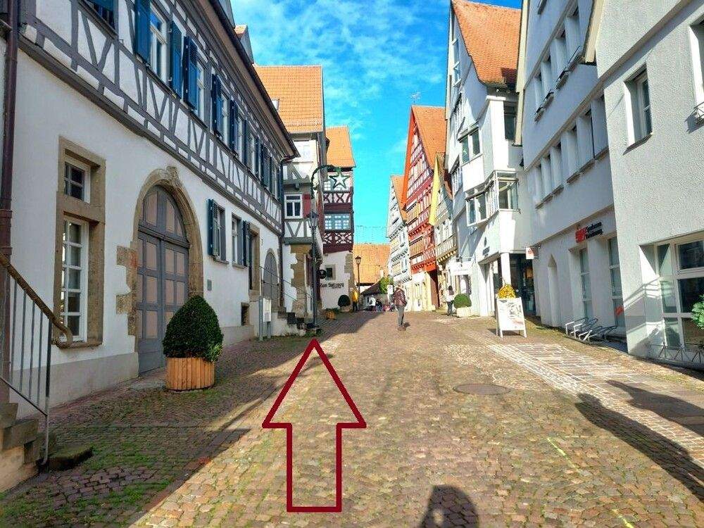 Immobilie in Bietigheim-Bissingen - Attraktives APPARTEMENT in bester Altstadtlage mit flexibler Nutzung zum WOHNEN oder ARBEITEN! - Bild 0