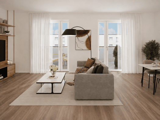 Wohnung zum Kauf - Erstbezug provisionsfrei 366.000 € 3 Zimmer 79,1 m² 1. Geschoss frei ab sofort Hauptstraße 30 Denkendorf 85095