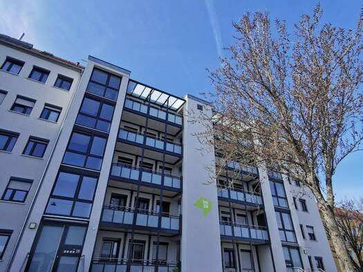 Wohnung zur Miete 689 € 2 Zimmer 64,1 m² 5. Geschoss frei ab 01.10.2026 Leyher Straße 36 Südstadt Fürth 90763