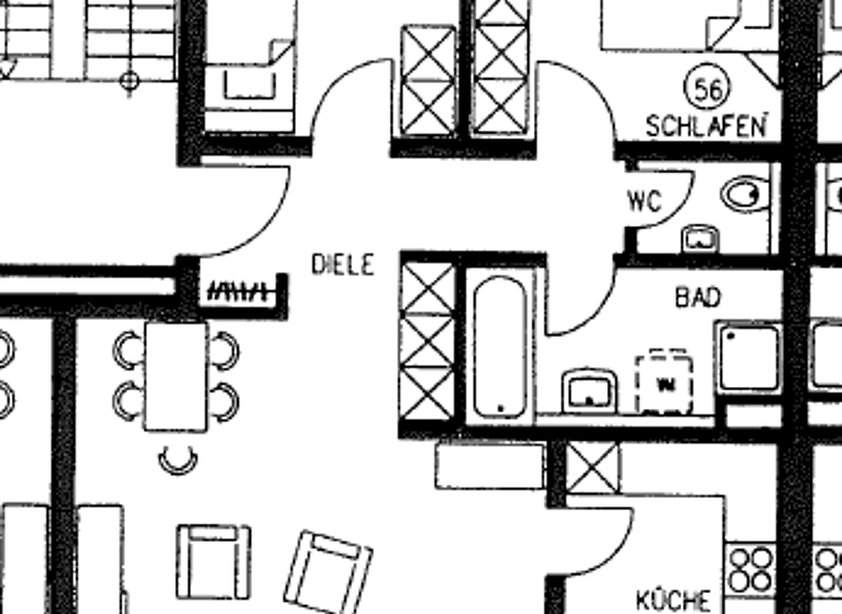 Wohnung zum Kauf 250.000 € 3 Zimmer 73 m² 1. Geschoss Altlindenau Leipzig 04177