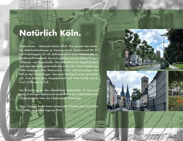 Wohnung zum Kauf provisionsfrei 359.000 € 3 Zimmer 60,8 m² 2. Geschoss frei ab sofort Altstadt-Nord Köln 50670