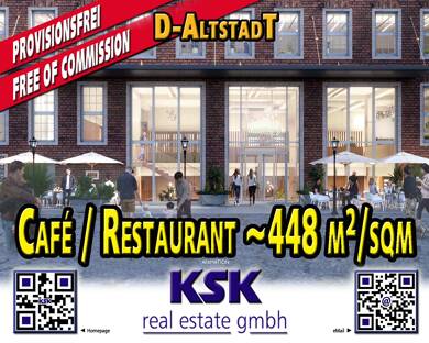 Café/Bar zur Miete provisionsfrei 448 m² Gastrofläche Altstadt Düsseldorf 40213