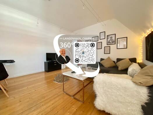 Wohnung zur Miete 530 € 2 Zimmer 43 m² 3. Geschoss frei ab sofort Langenhain Hofheim am Taunus 65719