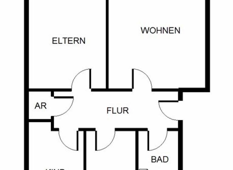 Wohnung zur Miete 1.113 € 3 Zimmer 77,6 m² 1. Geschoss frei ab 02.05.2026 Robert-Cauer-Str. 18 Darmstadt 64287