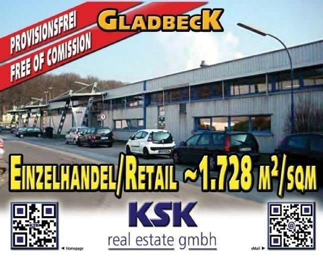 Laden zur Miete provisionsfrei 1.728 m²<br/>Verkaufsfläche von 1.170 m² bis 1.728 m²<br/>Teilbarkeit Ellinghorst Gladbeck 45964