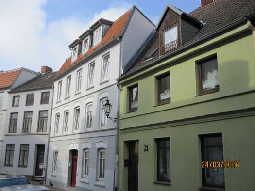 Wohnung zur Miete 395 € 1,5 Zimmer 39 m² Geschoss EG/4 frei ab sofort Krönkenhagen 12 Altstadt Wismar 23966