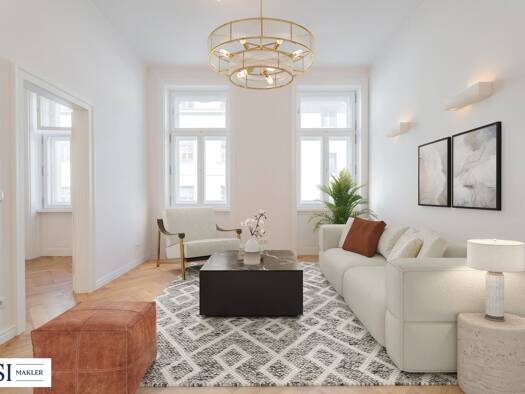 Wohnung zum Kauf - Erstbezug 442.000 € 3 Zimmer 53,7 m² 1. Geschoss Mariahilfer Straße 127 Wien 1060