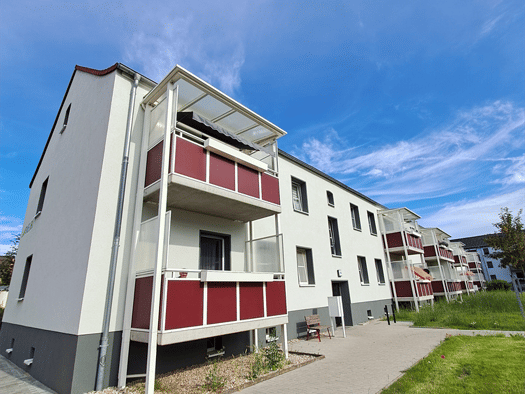 Wohnung zur Miete 426 € 2 Zimmer 53,3 m² 1. Geschoss frei ab sofort Semmelweisstraße 48 Bitterfeld Bitterfeld-Wolfen 06749