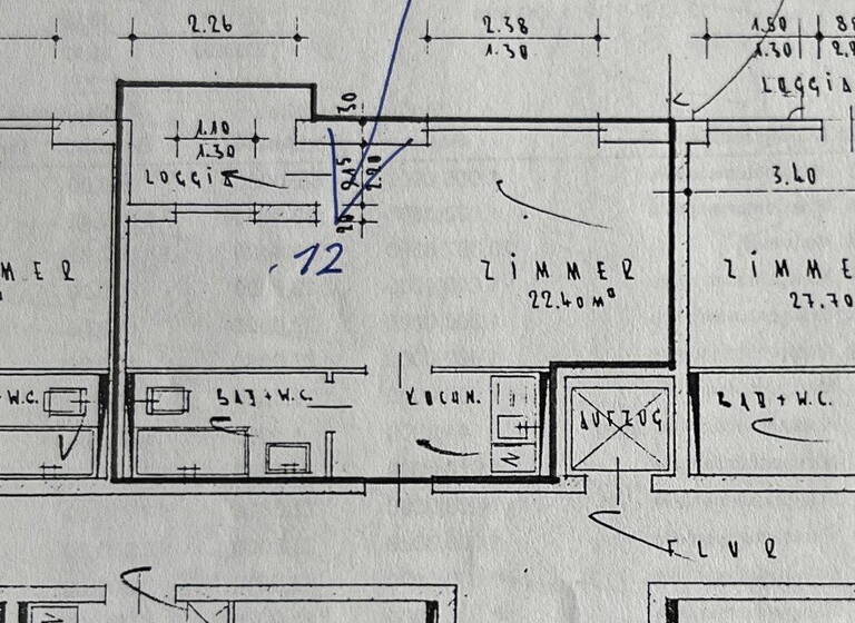 Studio zum Kauf provisionsfrei 155.000 € 1 Zimmer 31 m² 1. Geschoss Tägermoosstr.27 Altstadt Konstanz 78462
