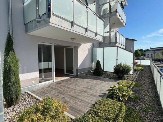 Terrassenwohnung zur Miete 1.025 € 2,5 Zimmer 64,9 m² Geschoss EG/5 frei ab 01.11.2026 Eschenstraße Waldshut Waldshut-Tiengen 79761