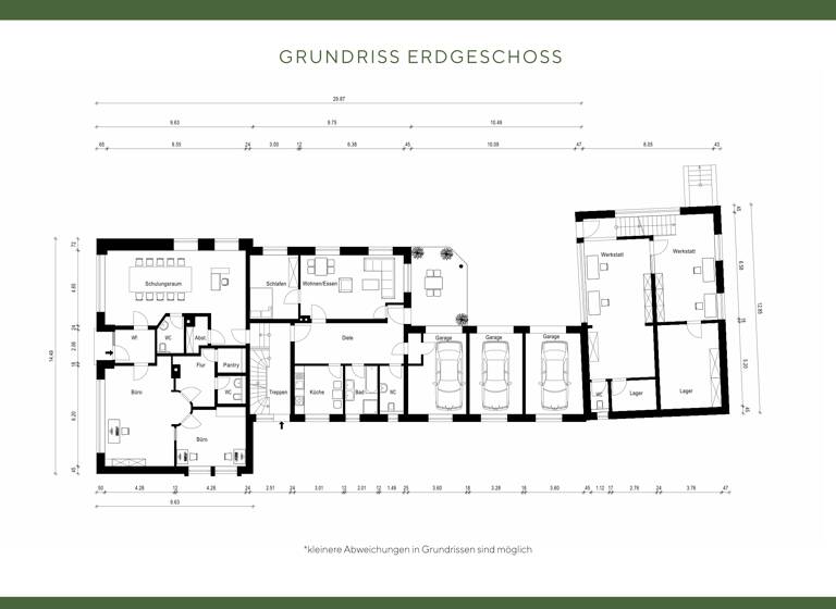 Wohn- und Geschäftshaus zum Kauf als Kapitalanlage geeignet 940.000 € 19 Zimmer 610 m²<br/>Fläche 1.802 m²<br/>Grundstück Lienen Lienen 49536