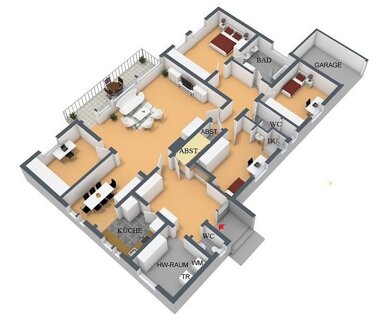 Wohnung zur Miete 1.080 € 5 Zimmer 197 m² Drolshagen Drolshagen 57489