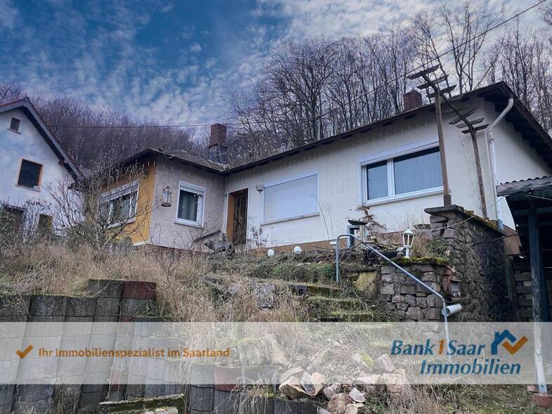 Bungalow zum Kauf 99.000 € 4 Zimmer 85 m² 1.442 m² Grundstück Bosen Nohfelden 66625