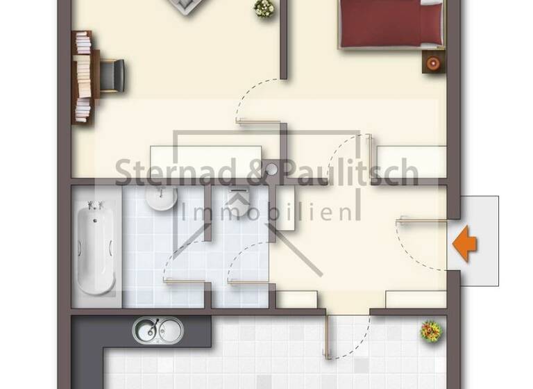 Wohnung zum Kauf 107.000 € 2 Zimmer 55,6 m² Gries Graz 8020