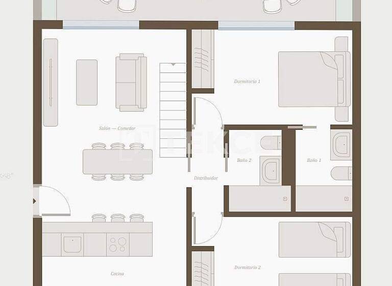 Studio zum Kauf 430.000 € 3 Zimmer 70 m² EG Málaga 29680