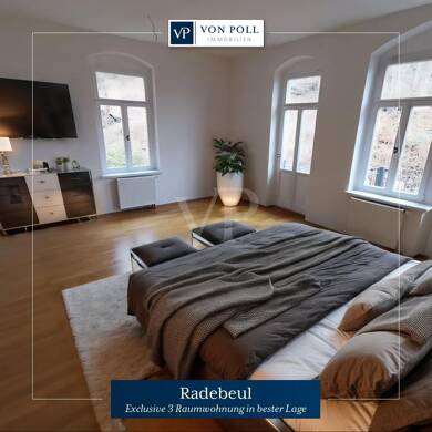 Wohnung zum Kauf 469.000 € 3 Zimmer 116,3 m² 3. Geschoss Radebeul 01445