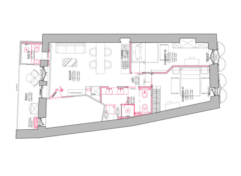 Studio zum Kauf 3.200.000 € 3 Zimmer 72 m² Monaco 98000